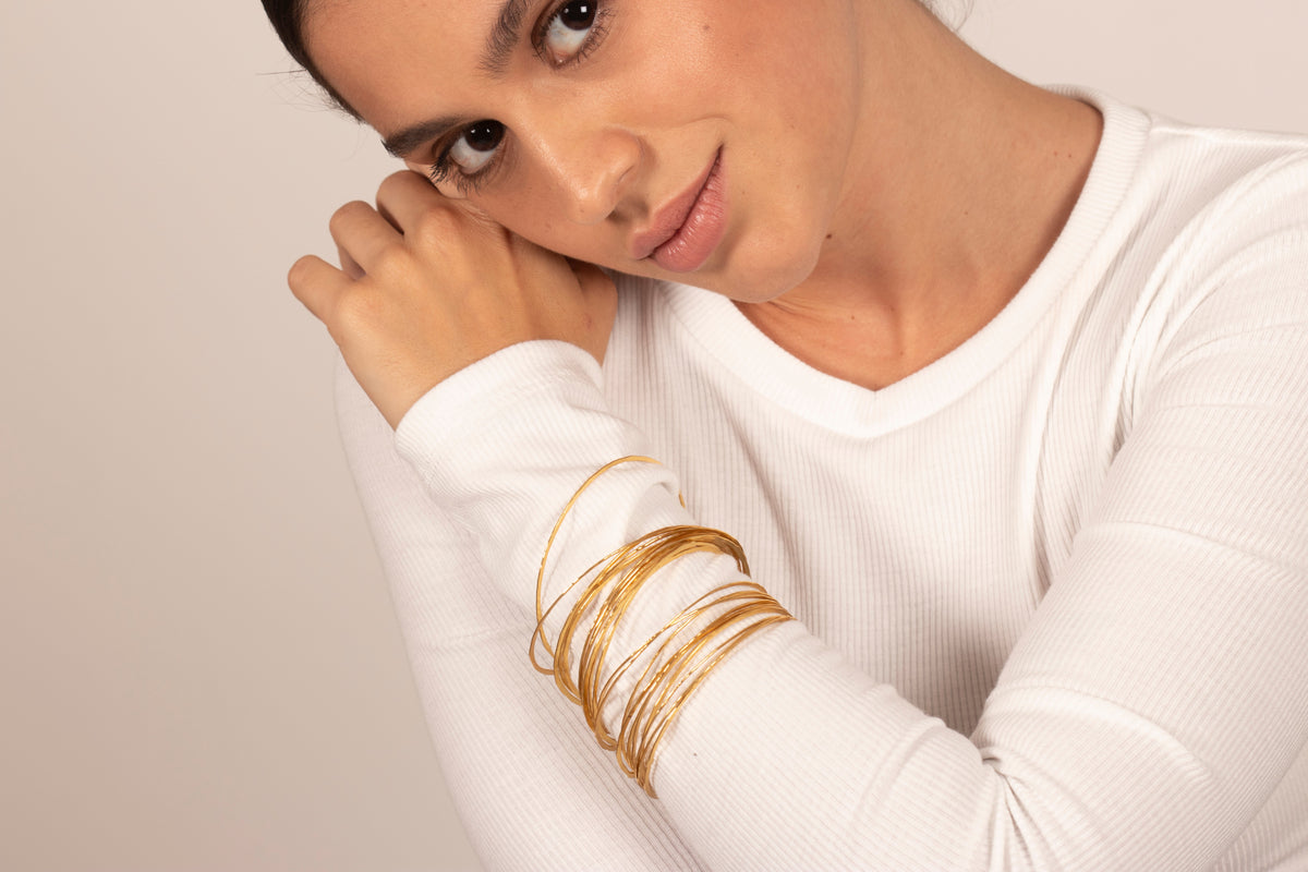 Pulsera 21 argollas
