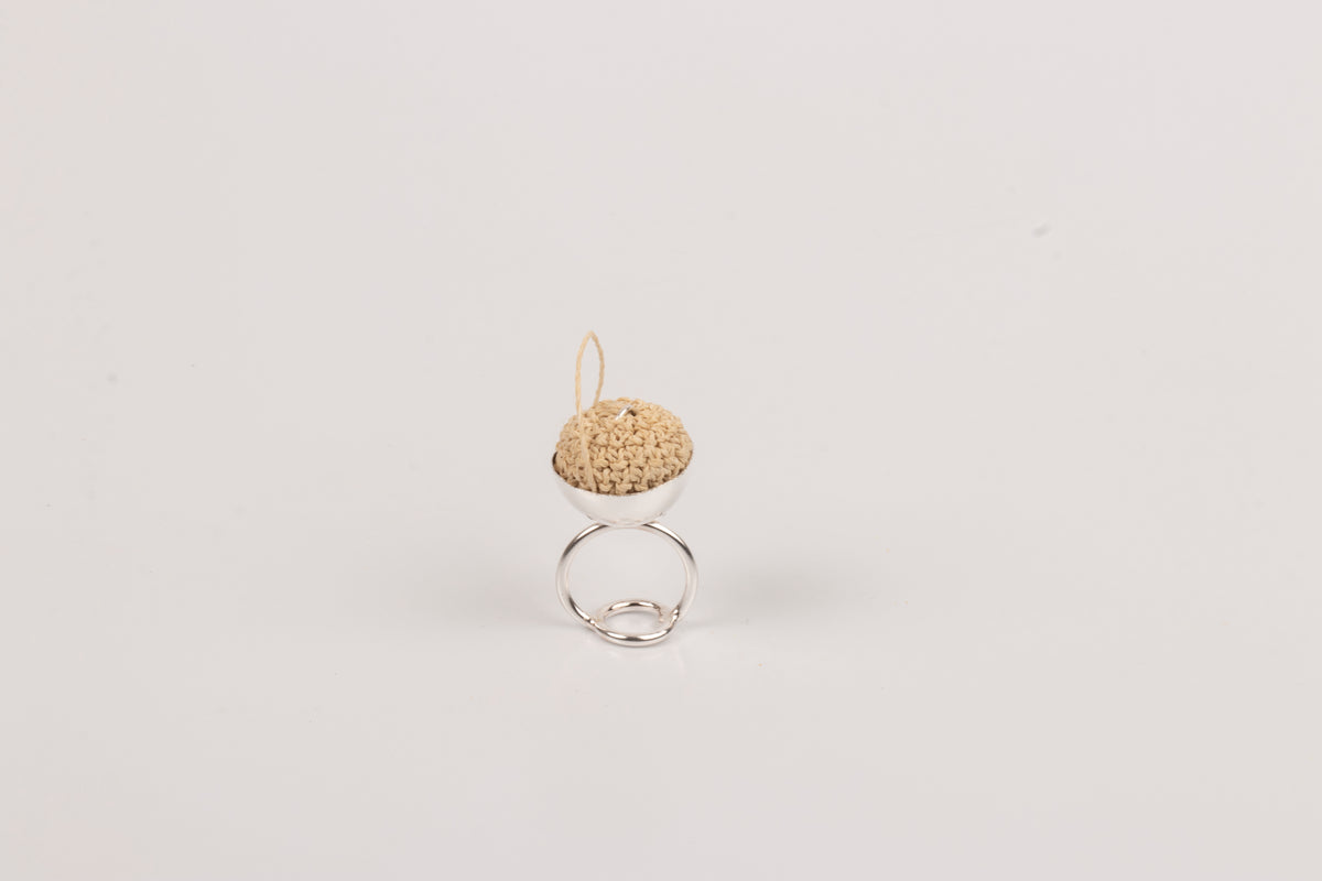 Anillo perla de cumare