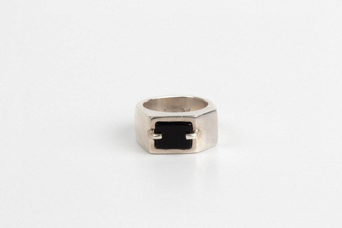 Anillo sello onix