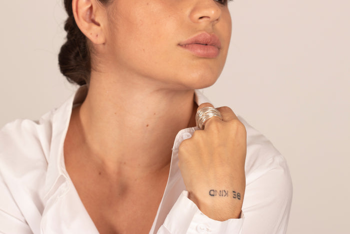 Anillo 21 argollas vertical