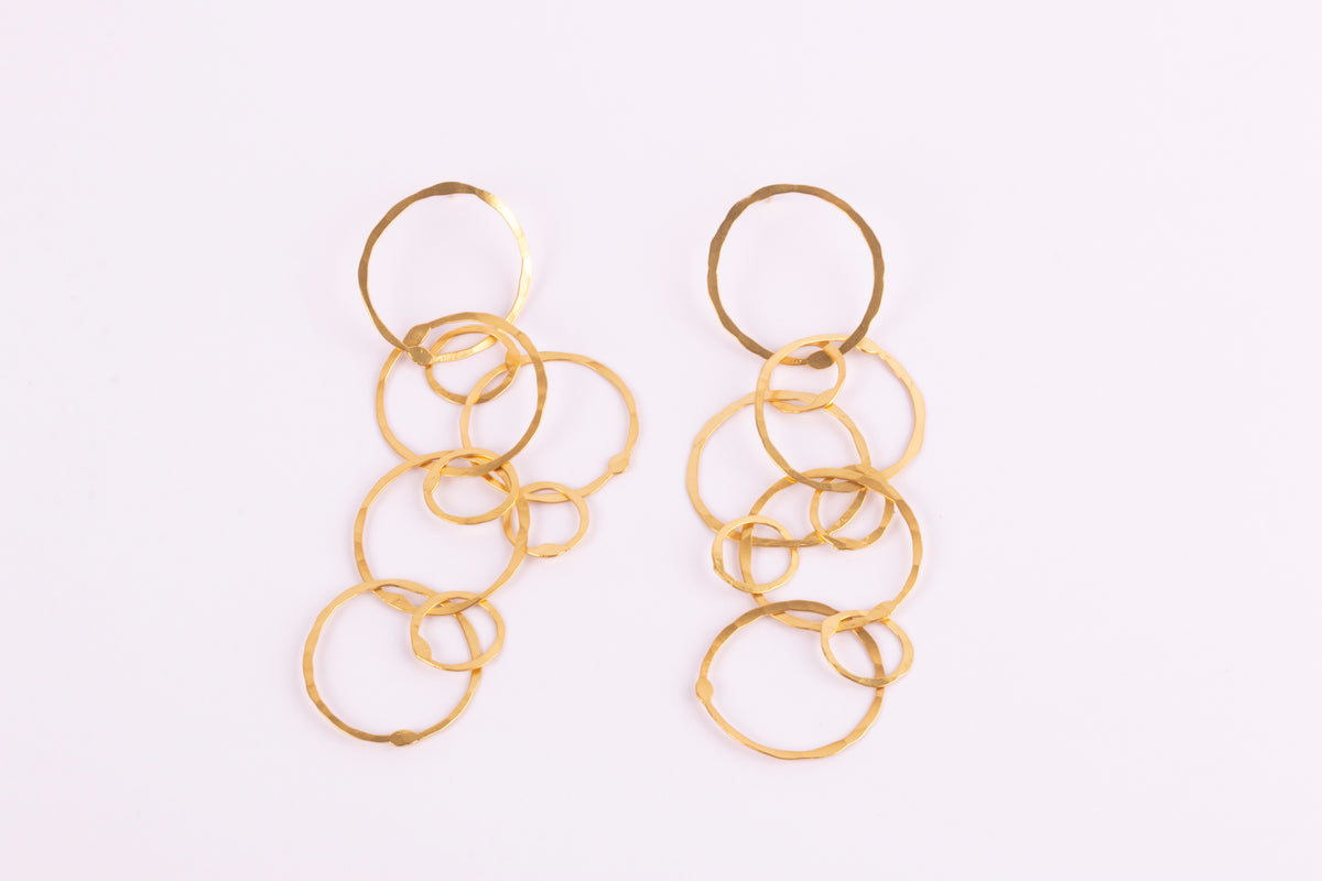 Arete aros forjados