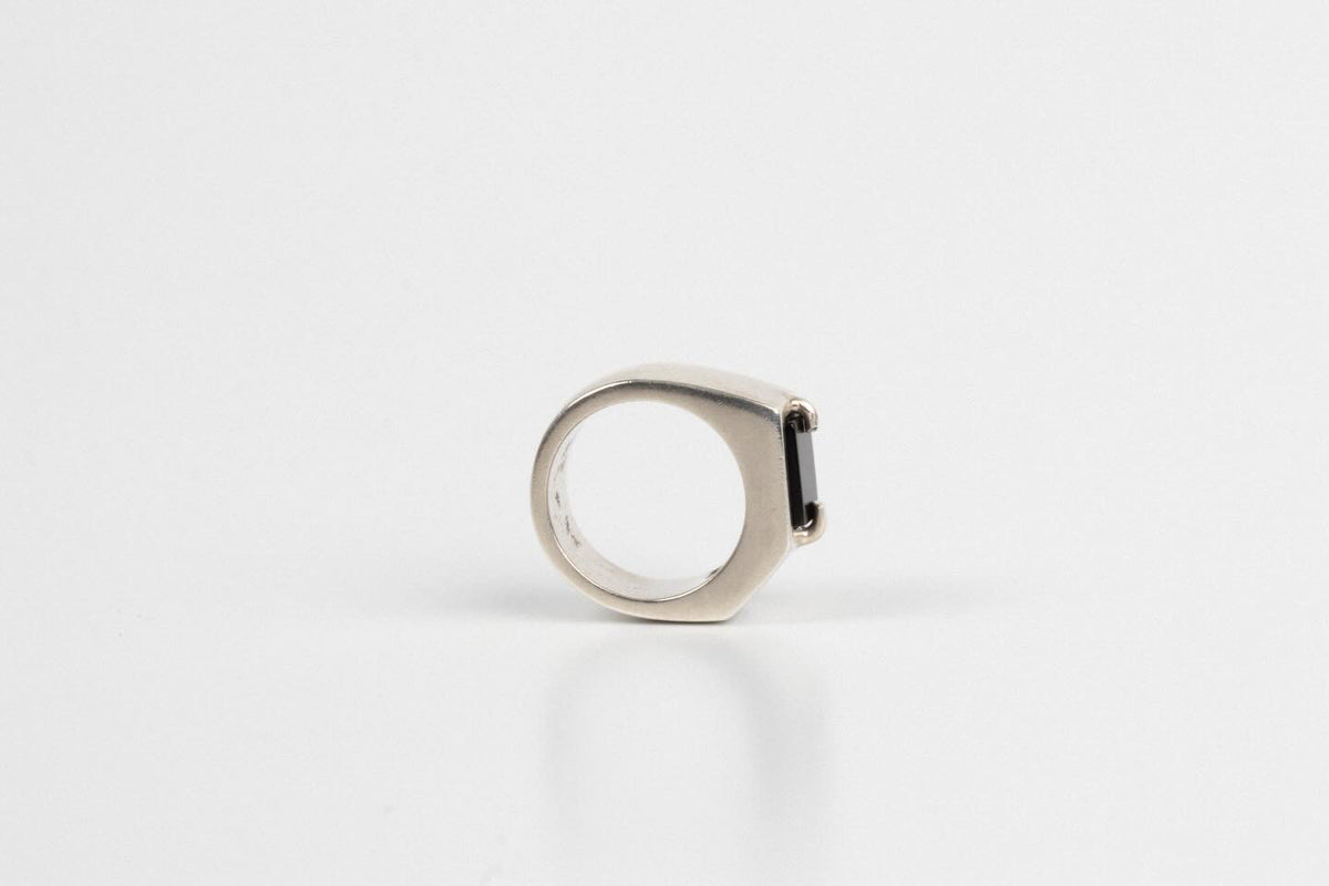 Anillo sello onix
