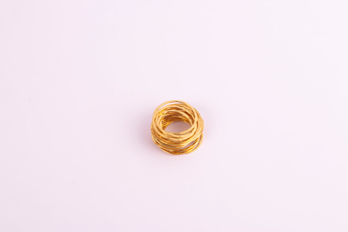 Anillo 21 argollas vertical