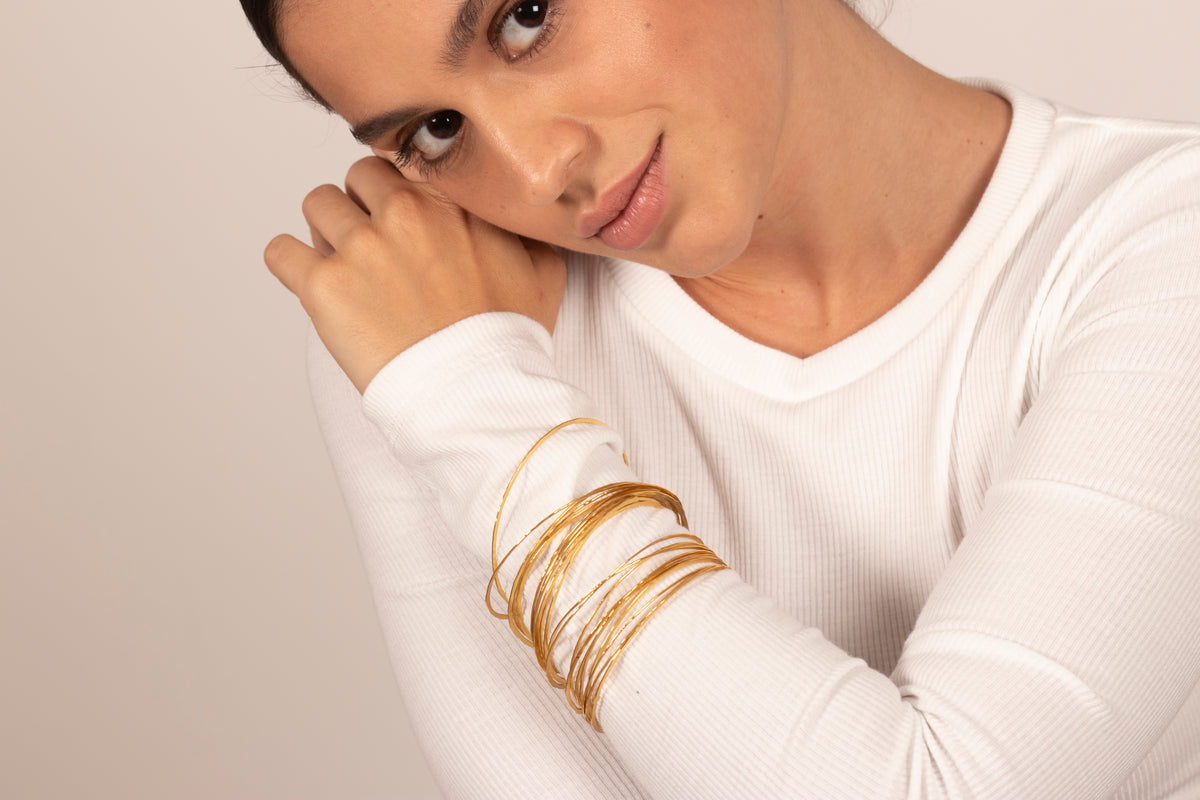 Pulsera 21 argollas