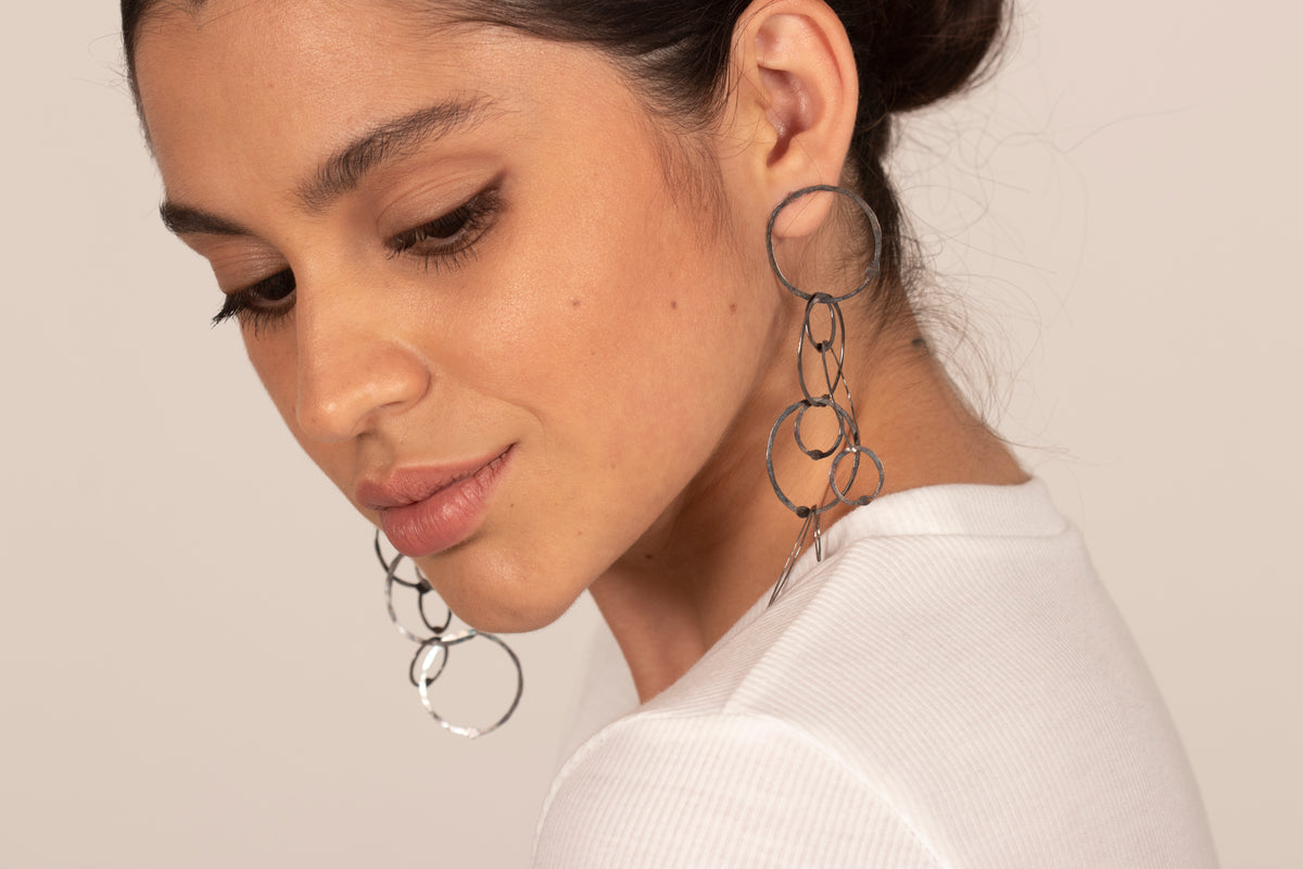 Arete aros forjados