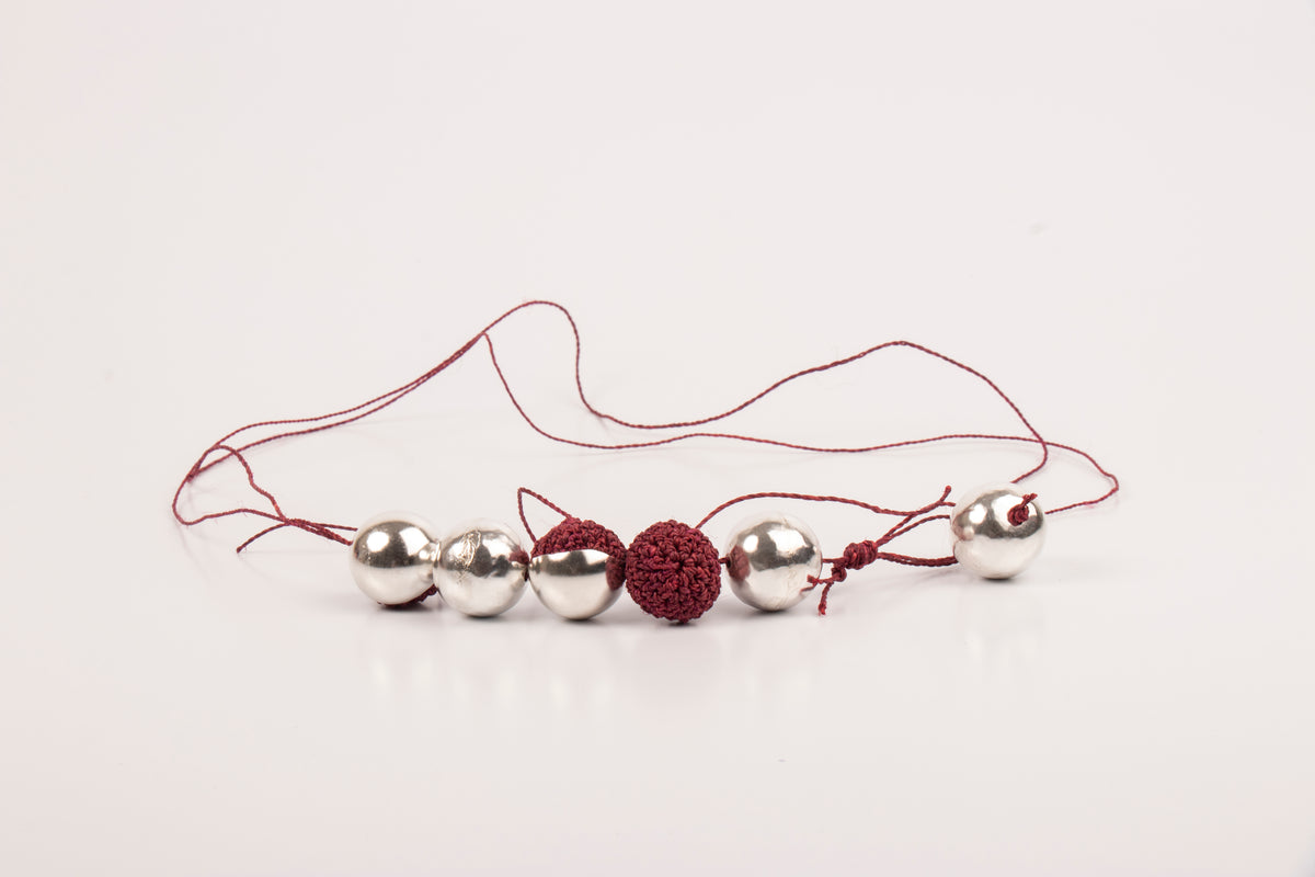 Collar perlas de cumare