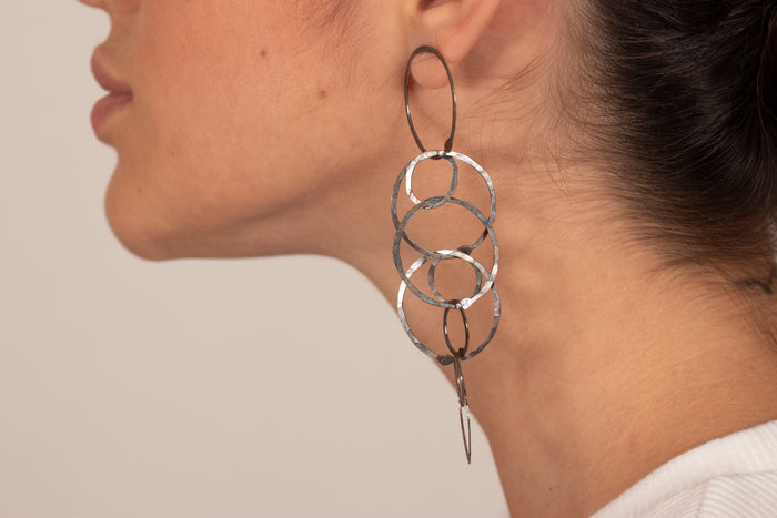 Arete aros forjados