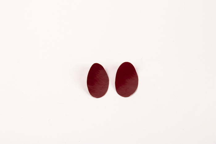 Arete óvalo precolor S